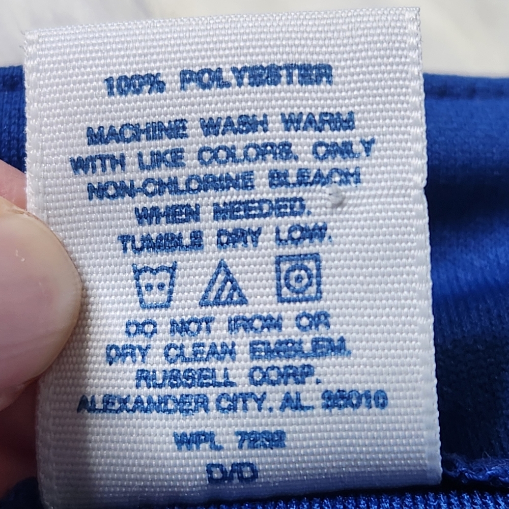 Vintage 90s Chicago Cubs Jersey  Russell Athletic Large Made in Korea Sporty - Picture 8 of 10